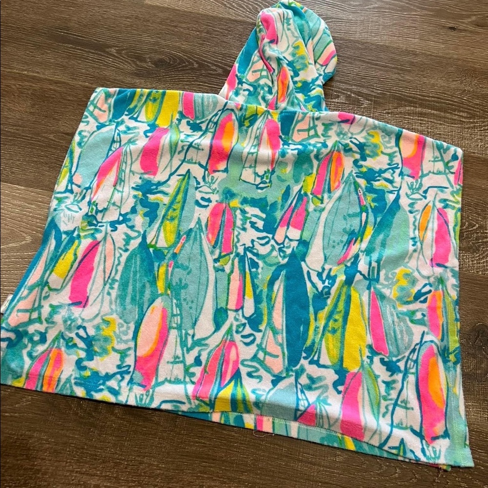💓 RARE: Cover Up + Swimsuit Beach and Bae Print Lilly Pulitzer